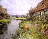 Louis Aston Knight A Bend in the River painting